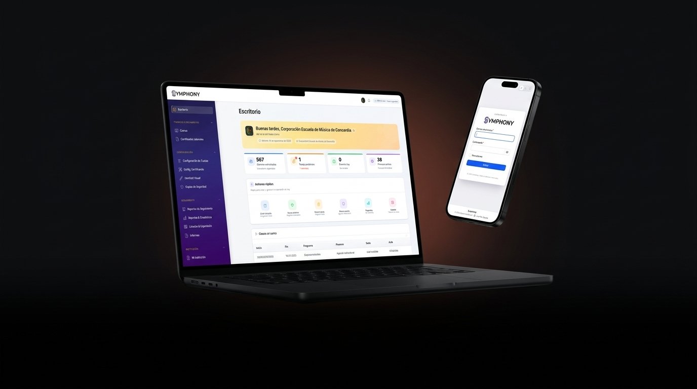 Symphony · Plataforma SaaS
